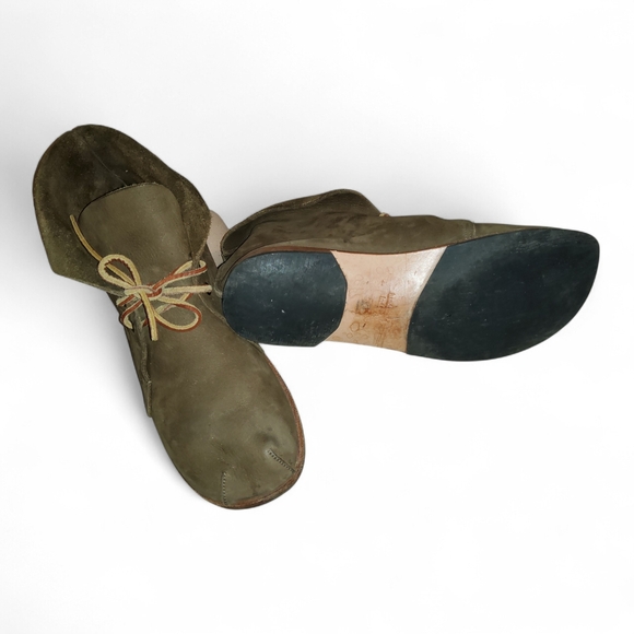 Cydwoq's Tibet, Slip on, all-leather moccasin, lace up, Unisex Size 40. Handmade - Picture 10 of 10